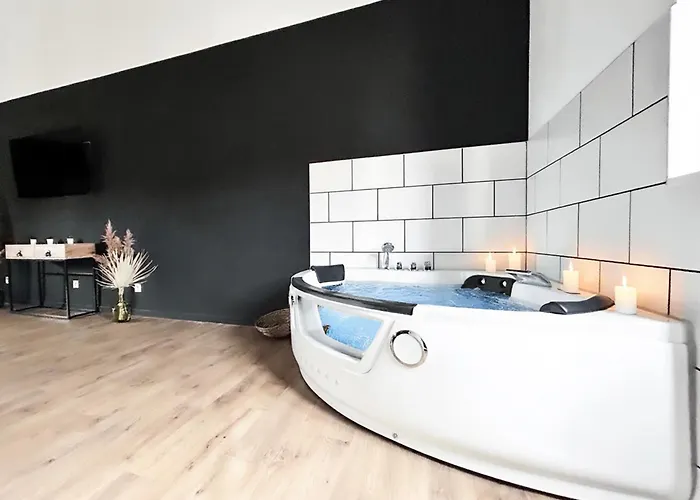 Balneo Privee Design Calme Proche Lille *