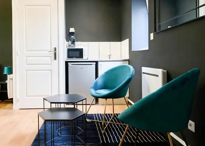 Апартаменты Balneo Privee Design Calme Proche Lille